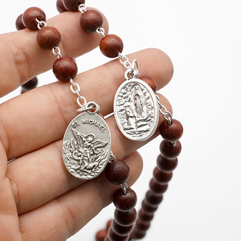 Christianartworkshop Classic Iconostasis Handmade Olive Wood Rosary - image 5