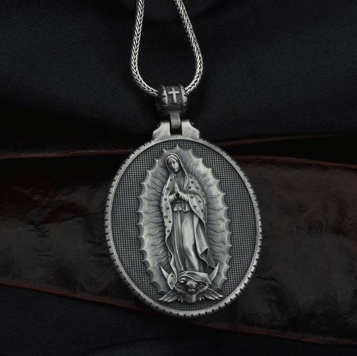 Christianartworkshop Our Lady of Guadalupe Virgin Mary Necklace - image 6