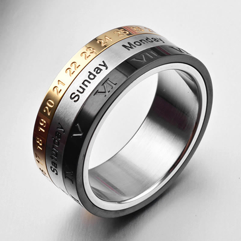 Christianartworkshop "The Genesis" Time and Date Ring: God's Seven Days of Creation  - image 3