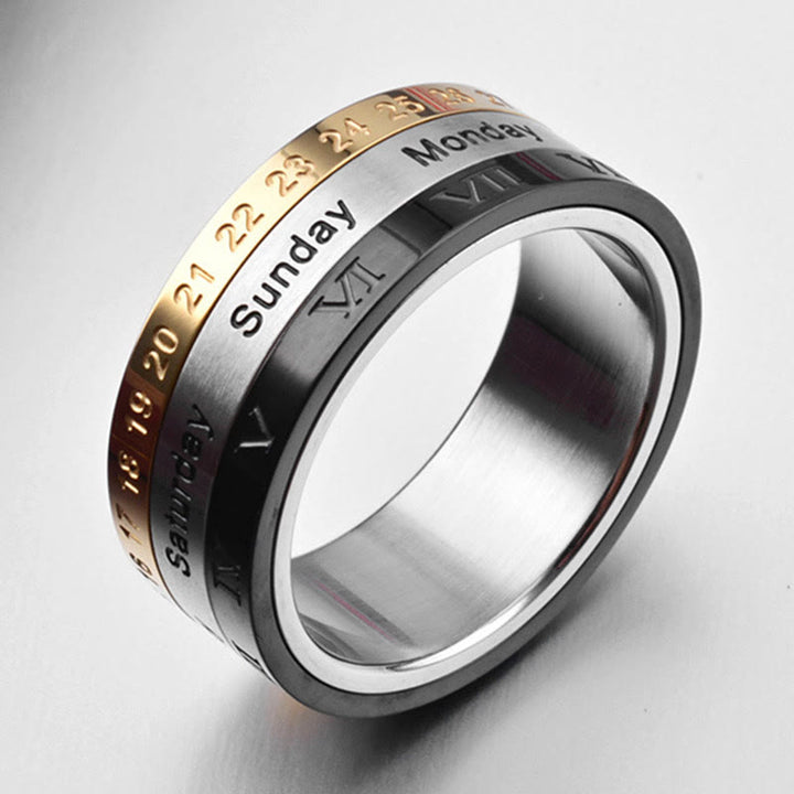 Christianartworkshop "The Genesis" Time and Date Ring: God's Seven Days of Creation  - image 3