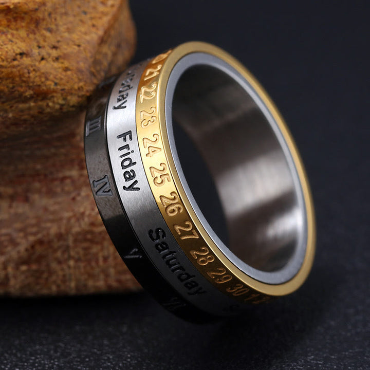 Christianartworkshop "The Genesis" Time and Date Ring: God's Seven Days of Creation  - image 2