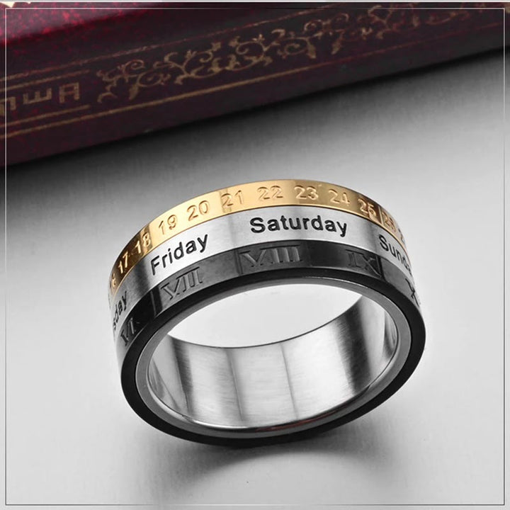 Christianartworkshop "The Genesis" Time and Date Ring: God's Seven Days of Creation  - image 4