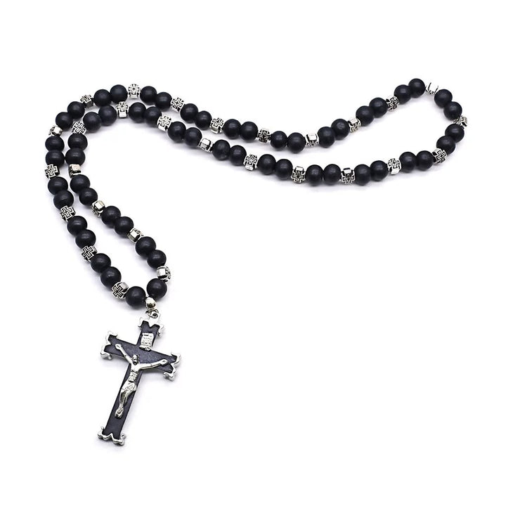 Christianartworkshop Crucifix Juses Pendant Prayer Necklace - image 4