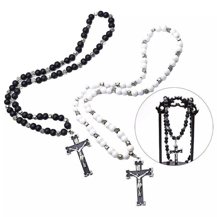 Christianartworkshop Crucifix Juses Pendant Prayer Necklace - image 5