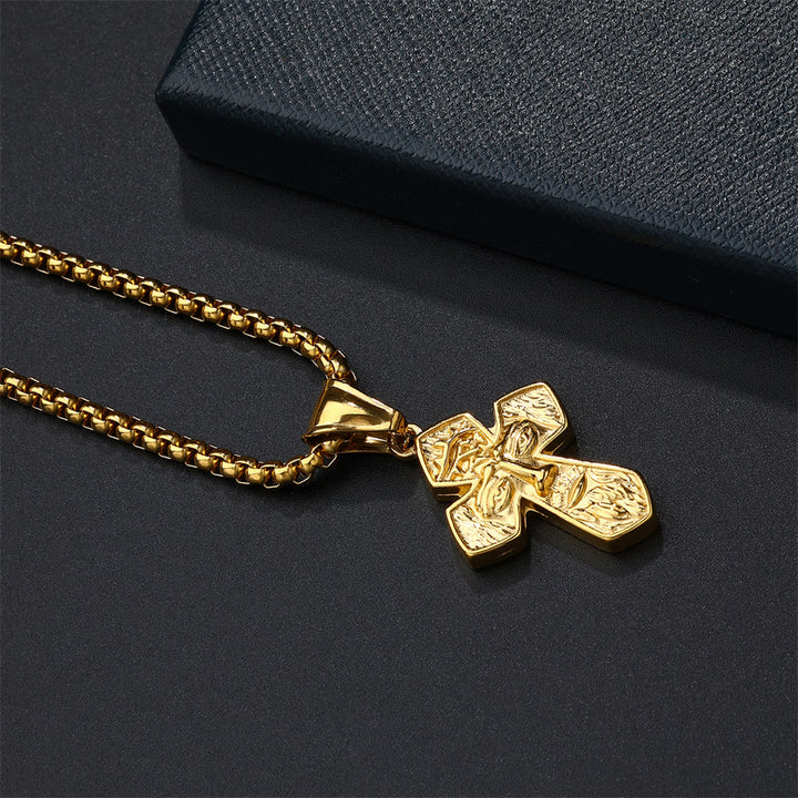 Christianartworkshop Jesus Cross Silver Handmade Christian Pendant Necklace - image 9