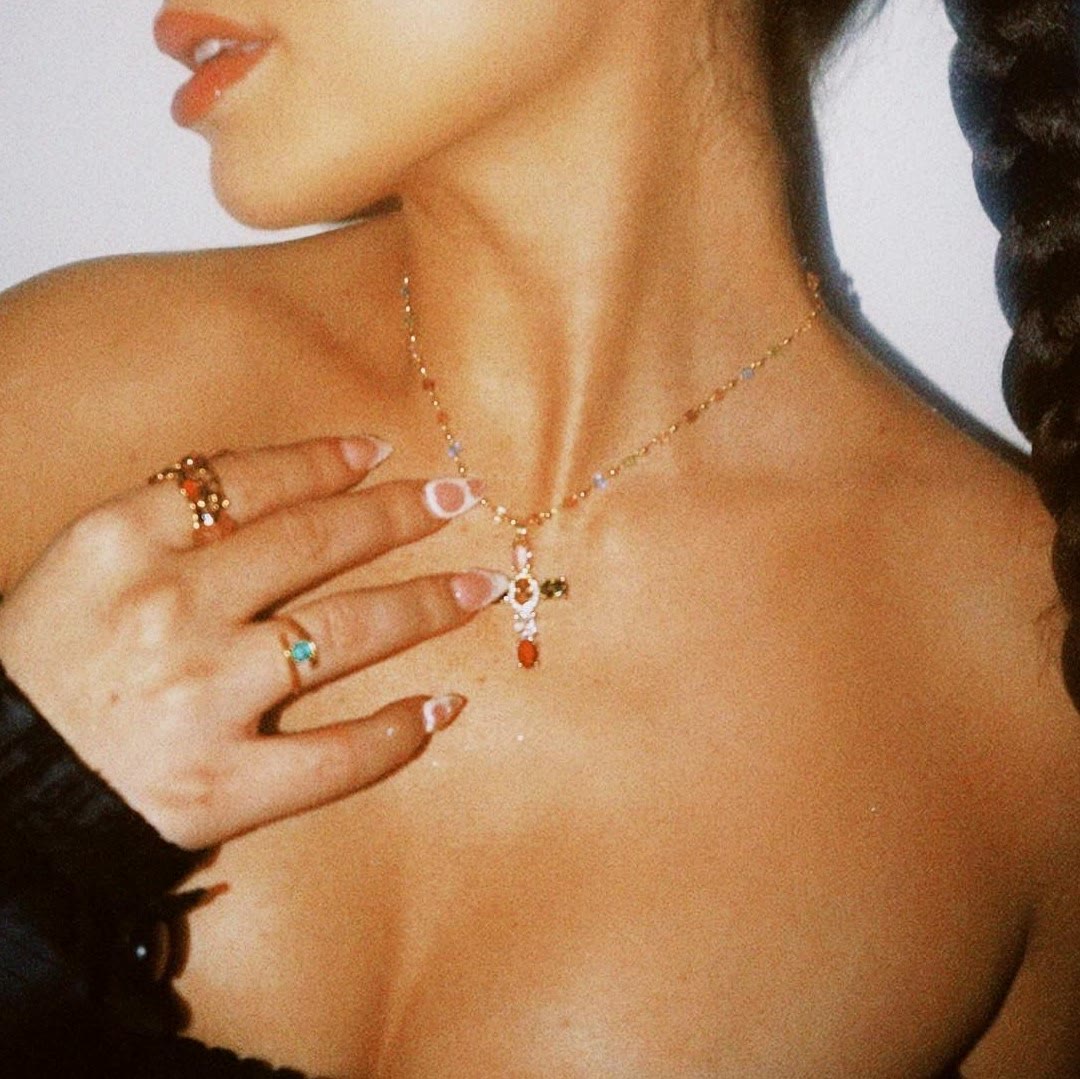 Christianartworkshop Bible 12 Gemstones Cross Pendant Necklace - image 4