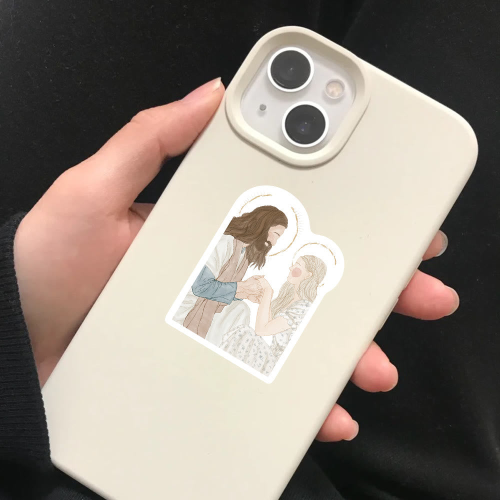 Christ Story Jesus Stickers DIY Waterproof Stickers - image 3