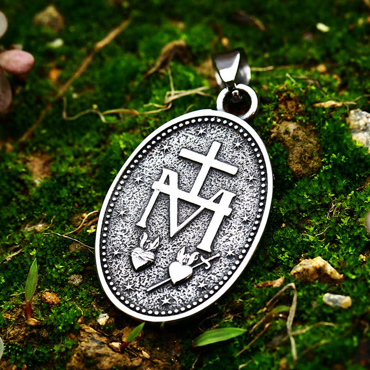 Christianartworkshop The Patron Saint: Our Lady of Guadalupe Necklace - image 3