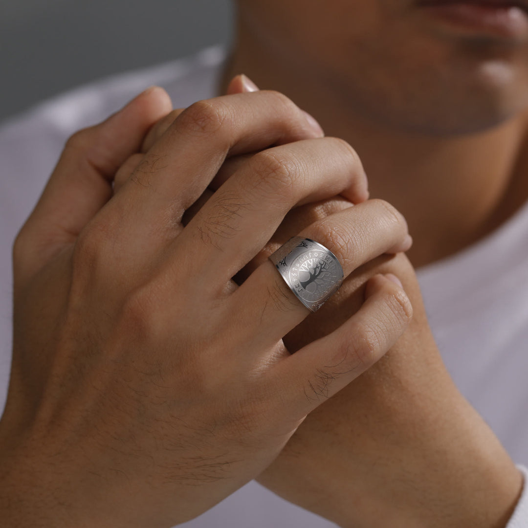 Christianartworkshop Tree of Life Bird Guardian Ring - image 7