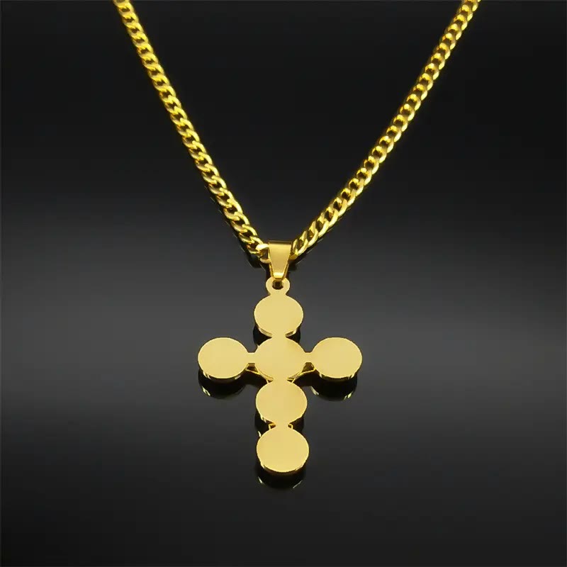 Christianartworkshop Medal Of St. Benedict Cross Pendant Necklace - image 4