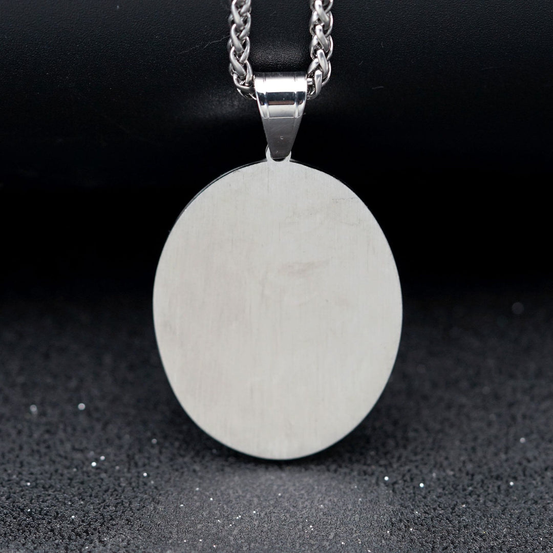 Christianartworkshop Virgin Mary Religious Stainless Steel Pendant Necklace - image 3