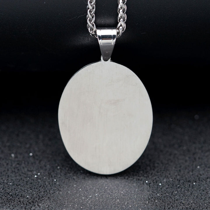 Christianartworkshop Virgin Mary Religious Stainless Steel Pendant Necklace - image 3