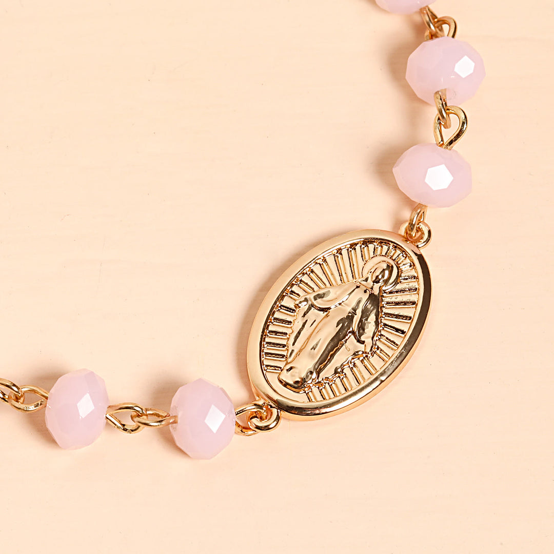 Christianartworkshop Crafted Miraculous Virgin Mary Charm Bracelet - image 3