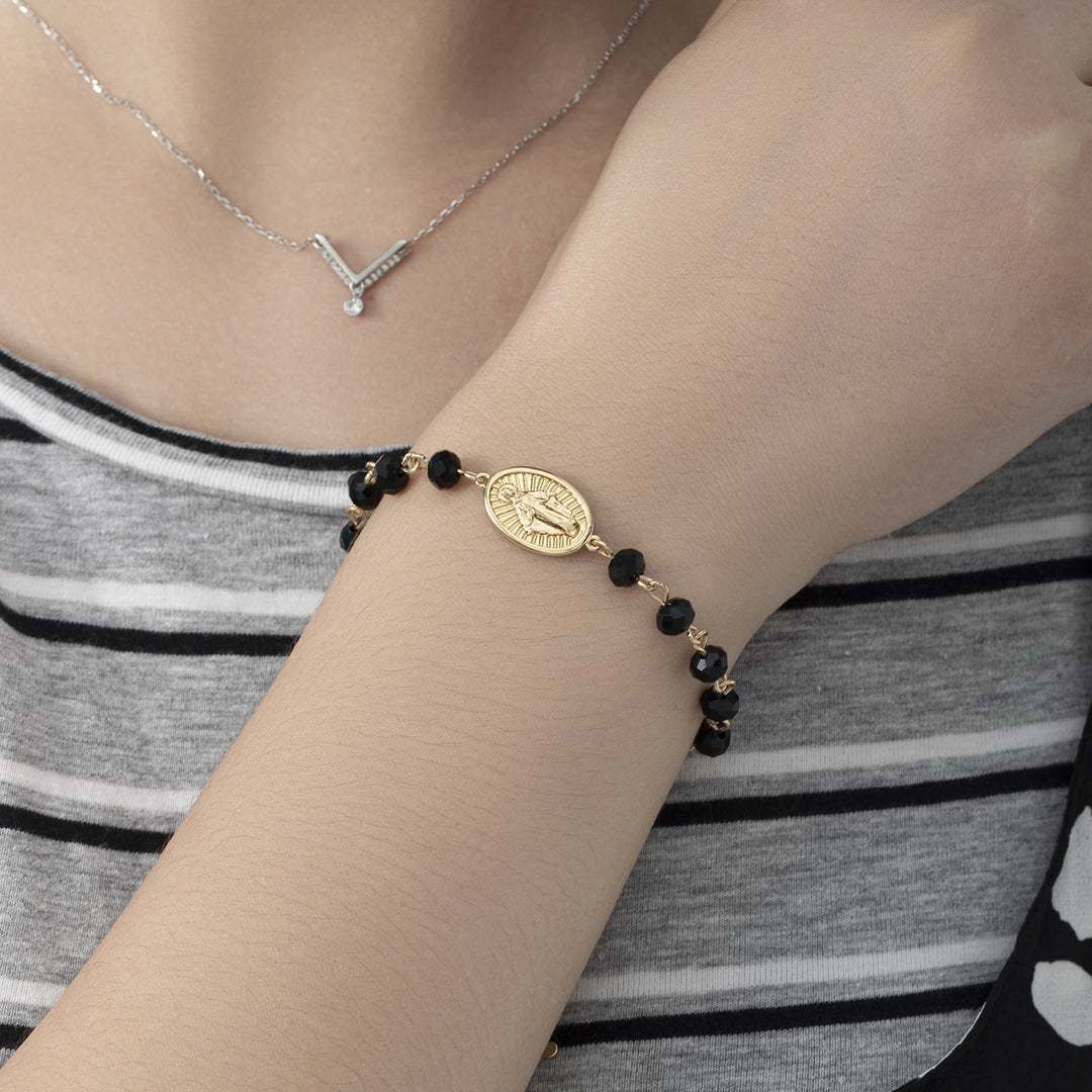 Christianartworkshop Crafted Miraculous Virgin Mary Charm Bracelet - image 17