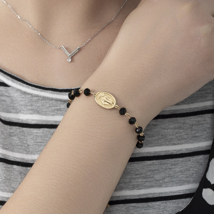 Christianartworkshop Crafted Miraculous Virgin Mary Charm Bracelet - image 17