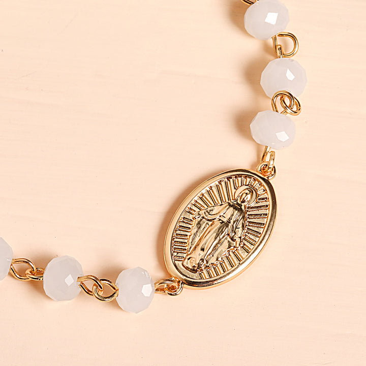 Christianartworkshop Crafted Miraculous Virgin Mary Charm Bracelet - image 11