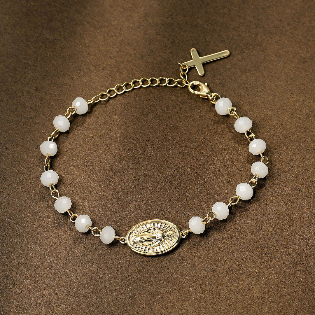 Christianartworkshop Crafted Miraculous Virgin Mary Charm Bracelet - image 10