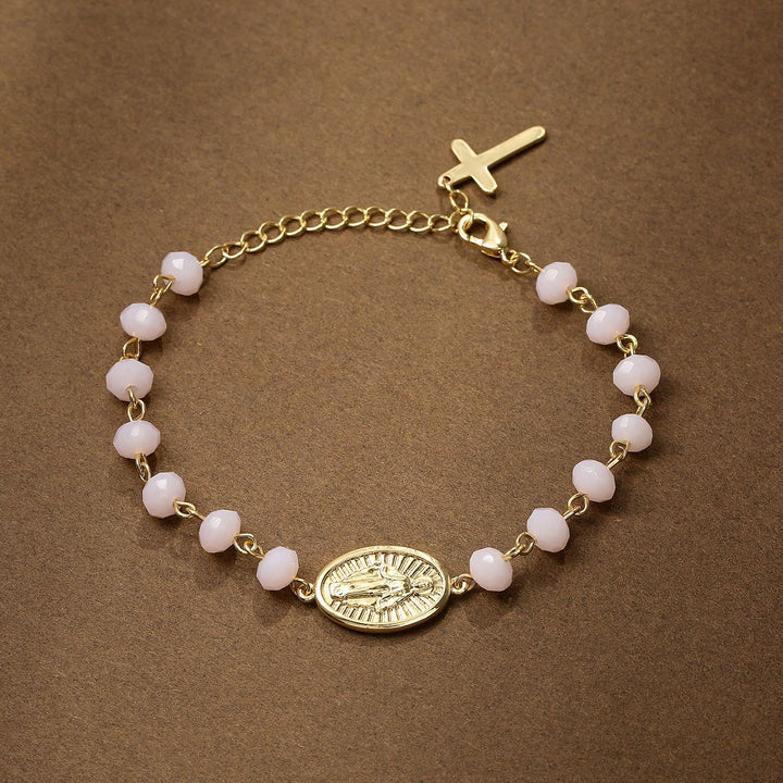 Christianartworkshop Crafted Miraculous Virgin Mary Charm Bracelet - image 2