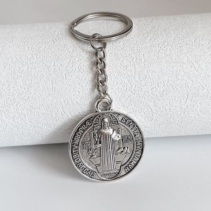Christianartworkshop Blessed St. Benedict Religion Key Chain - image 5