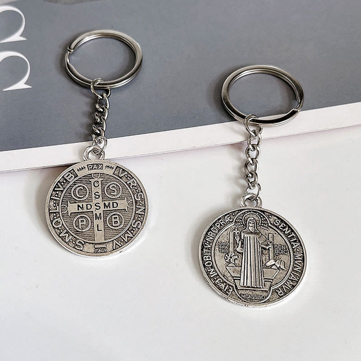Christianartworkshop Blessed St. Benedict Religion Key Chain - image 6