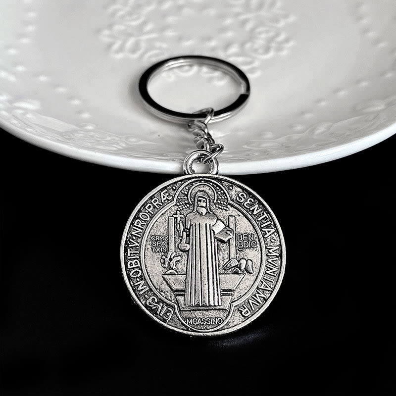 Christianartworkshop Blessed St. Benedict Religion Key Chain - image 2