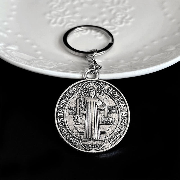 Christianartworkshop Blessed St. Benedict Religion Key Chain - image 2
