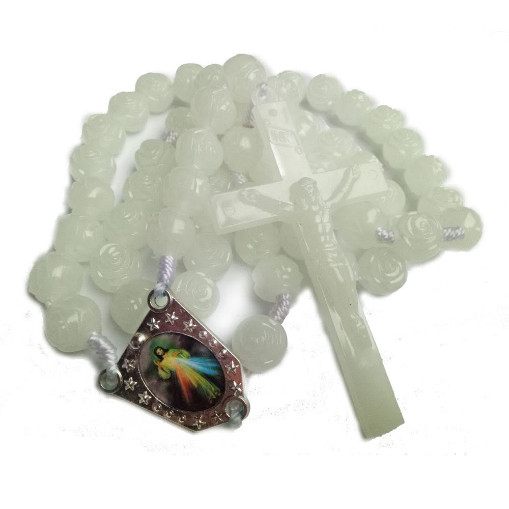Luminous Hanging Decorative Cross Wall Rosary - image 2