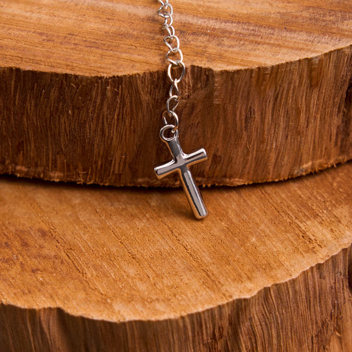 Christianartworkshop Virgin Mary Medal & Cross Adjustable Simple Casual Bracelet - image 4