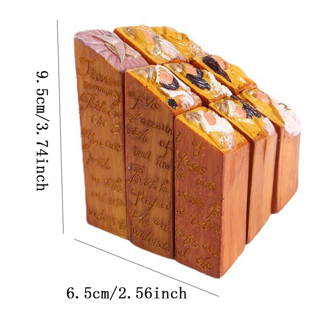 Christianartworkshop 9 Pcs Heaven Nativity Pillar Statues Set - image 1