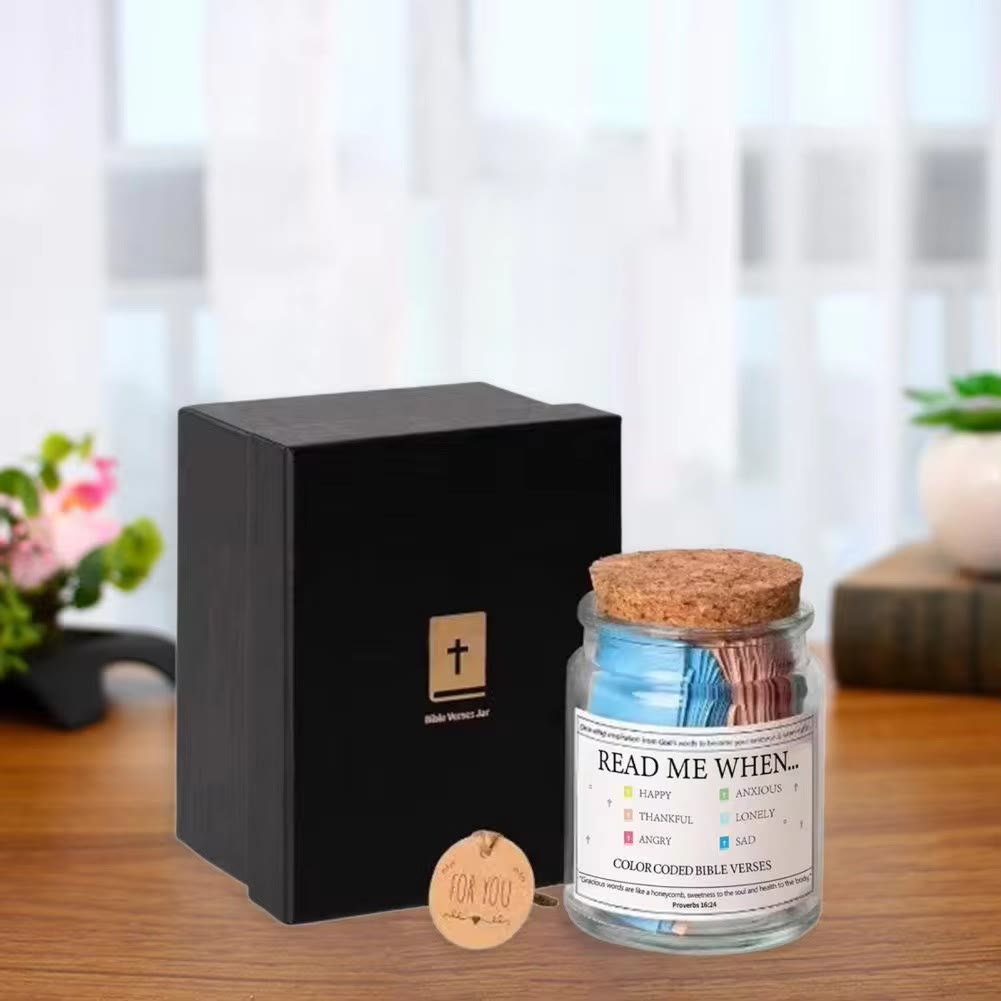 Christian Art Bible Verses in a Jar for Emotion & Feelings - image 4