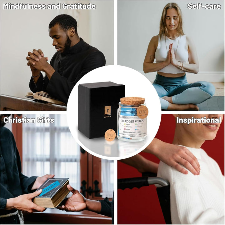 Christian Art Bible Verses in a Jar for Emotion & Feelings - image 6