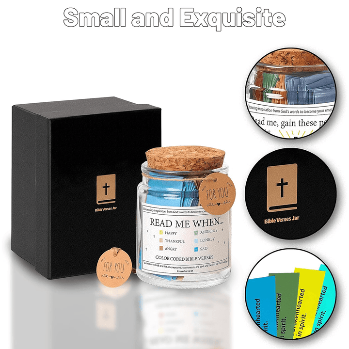 Christian Art Bible Verses in a Jar for Emotion & Feelings - image 5