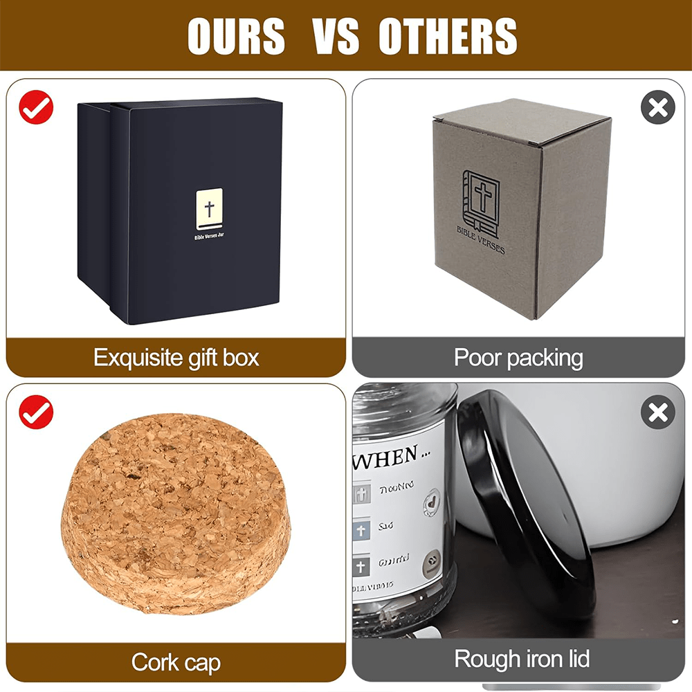 Christian Art Bible Verses in a Jar for Spiritual Feelings - image 6