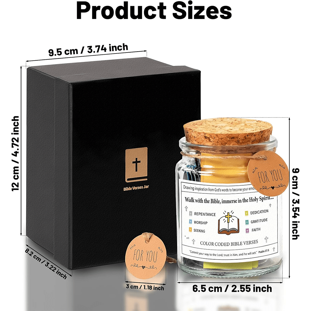 Christian Art Bible Verses in a Jar for Spiritual Feelings - image 11