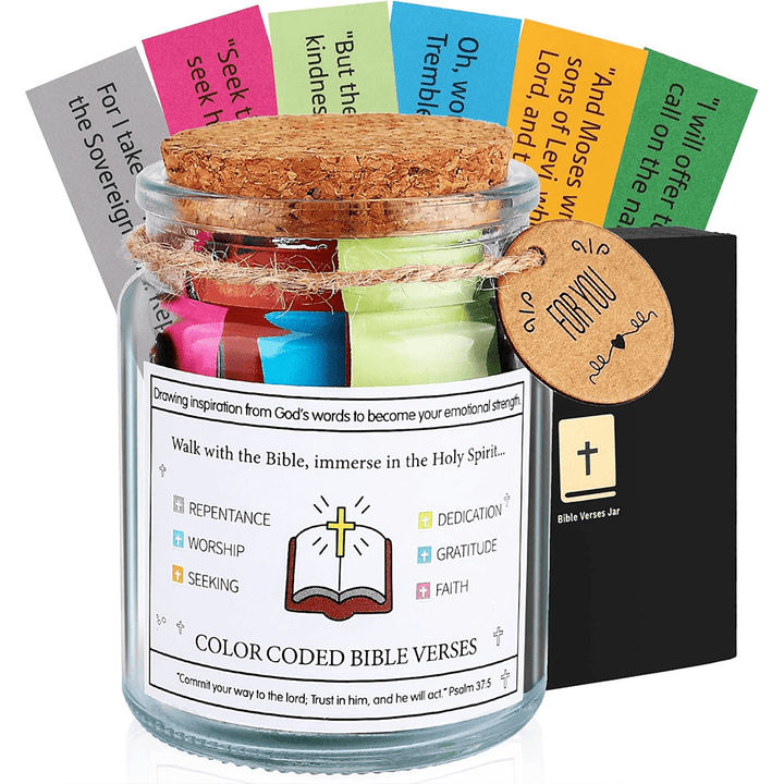 Christian Art Bible Verses in a Jar for Spiritual Feelings - image 2
