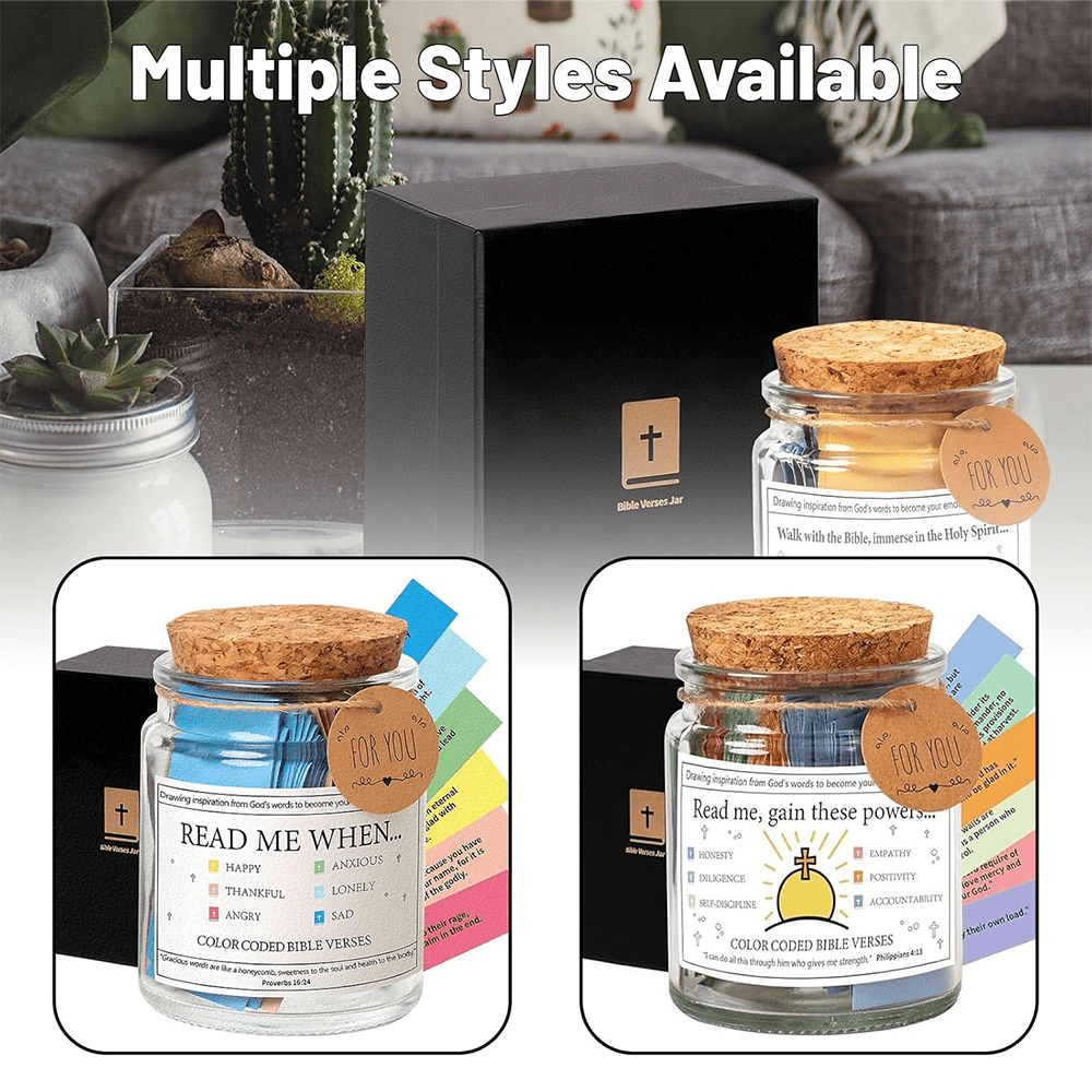 Christian Art Bible Verses in a Jar for Spiritual Feelings - image 10