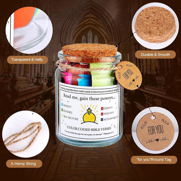 Christian Art Hope Jar Bibles Verse Study Power Supplies - image 6