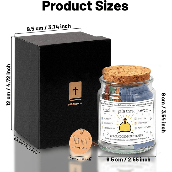 Christian Art Hope Jar Bibles Verse Study Power Supplies - image 11