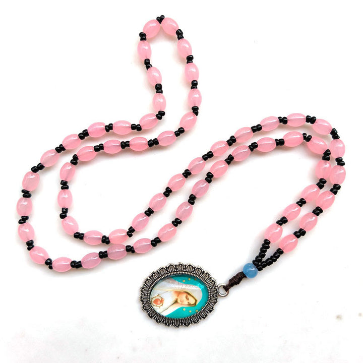 Christianartworkshop Classic Style 9 Icons of Saints(Jesus & Virgin Mary) Pendant Necklace - image 5