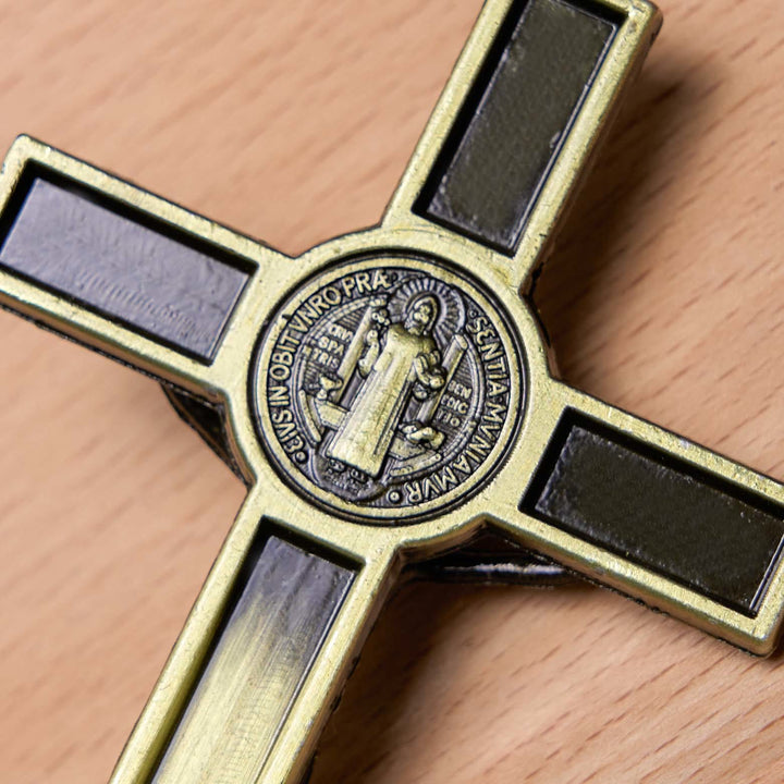 Christianartworkshop Classic Style Silver Bronze Alloy Crucifix Stereoscopic Desktop Ornaments - image 11