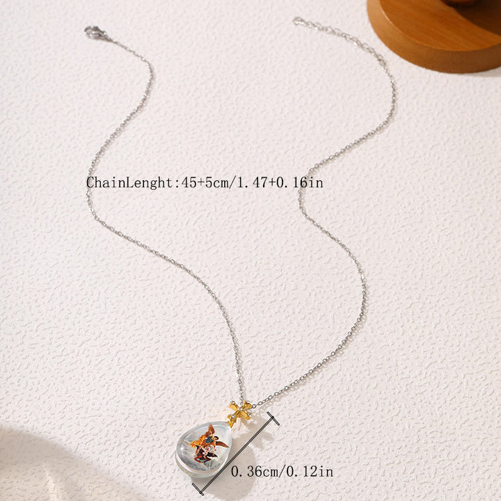 Christianartworkshop Simple Fashion Style Crystal Jesus Series Pendant Necklace - image 7