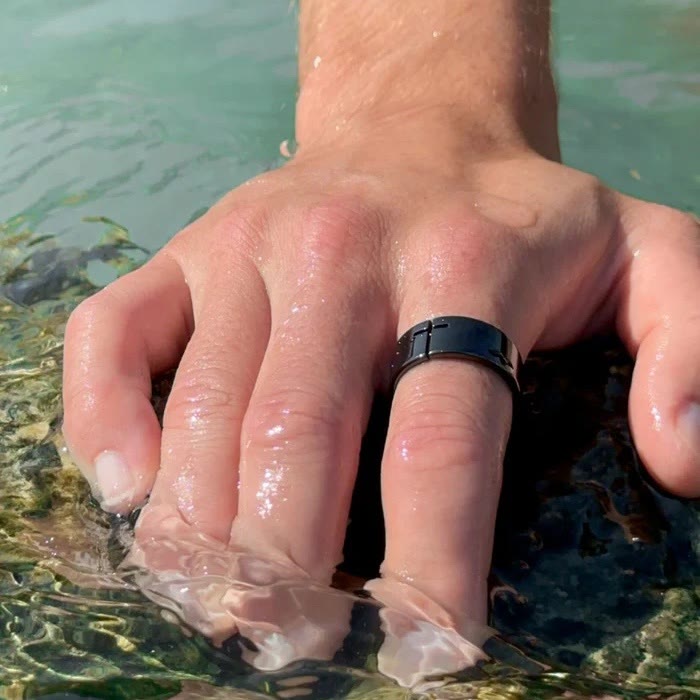 Christianartworkshop Eternal Faith Open-Work Cross Ring—A Symbol of Divine Connection