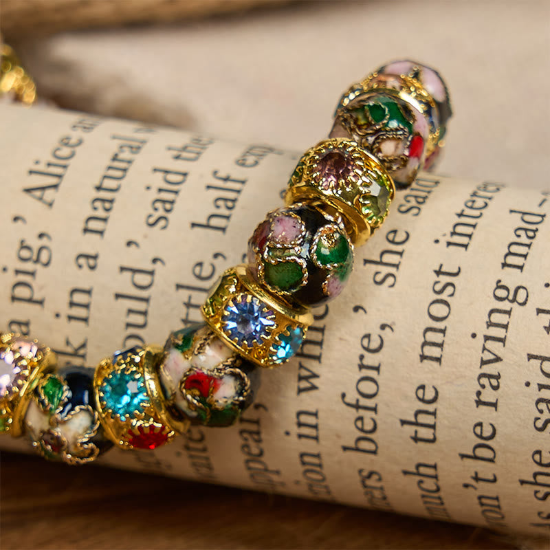 Christianartworkshop Handcrafted Cloisonné Beads Timeless Faith Bracelet: A Testament of Christ's Presence - image 14