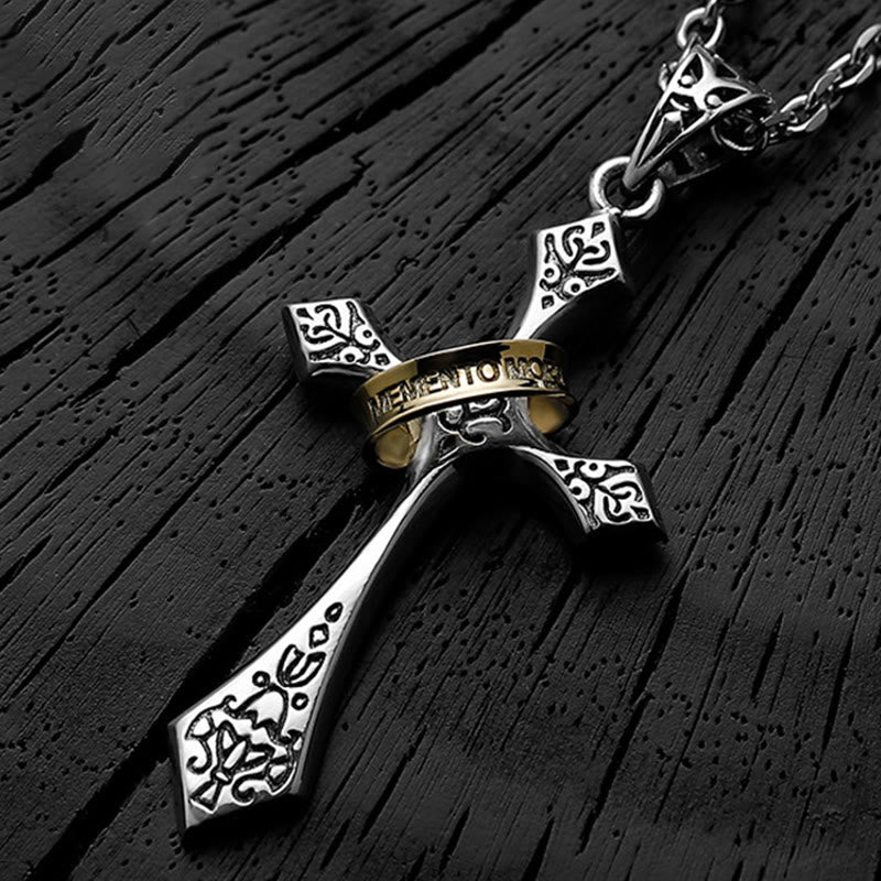 Christianartworkshop 925 Sterling Silver Modern & Minimalist Crucifix Necklace: A Symbol of Dark Talisman - image 6