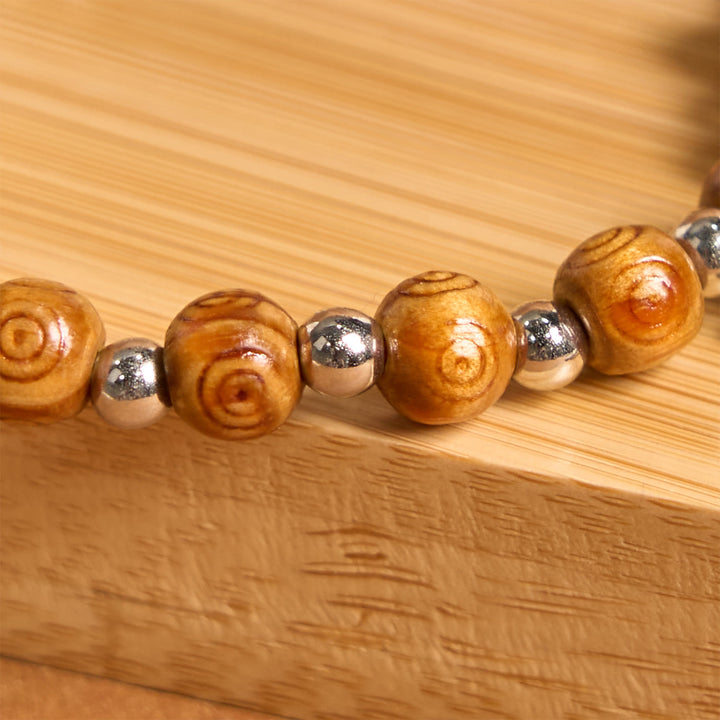 Christianartworkshop Jesus Icon Crucifix Rose Bracelet: Handmade Spiritual Jewelry with Exquisite Craftsmanship