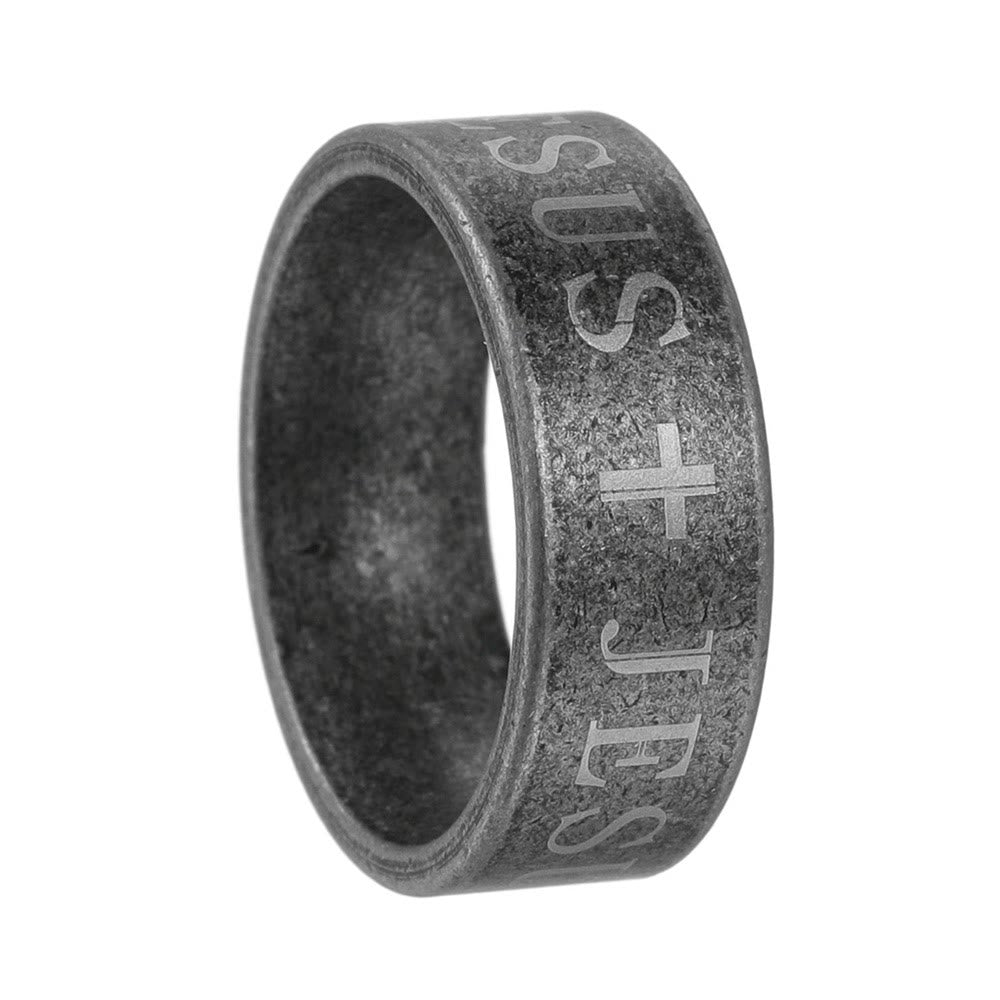 Christianartworkshop It Is Well With My Soul Rotating Center Band Ring: Faith & Peace - image 4