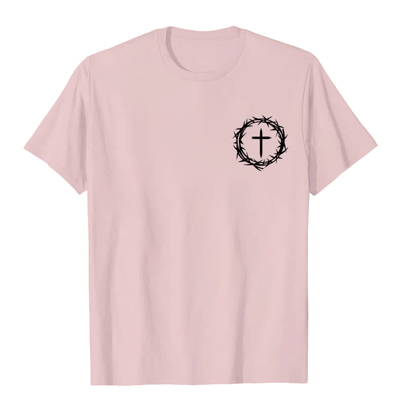 Christianartworkshop A Lot Can Happen In 3 Days Thorn Crown Cross Unisex T-shirt - image 26