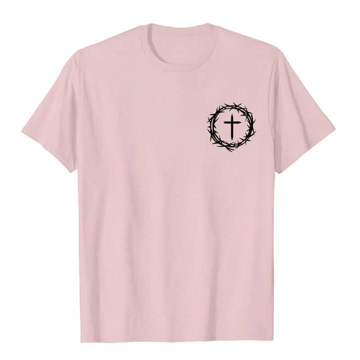 Christianartworkshop A Lot Can Happen In 3 Days Thorn Crown Cross Unisex T-shirt - image 26