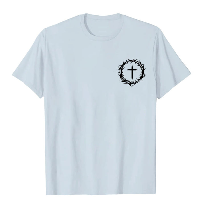 Christianartworkshop A Lot Can Happen In 3 Days Thorn Crown Cross Unisex T-shirt - image 17