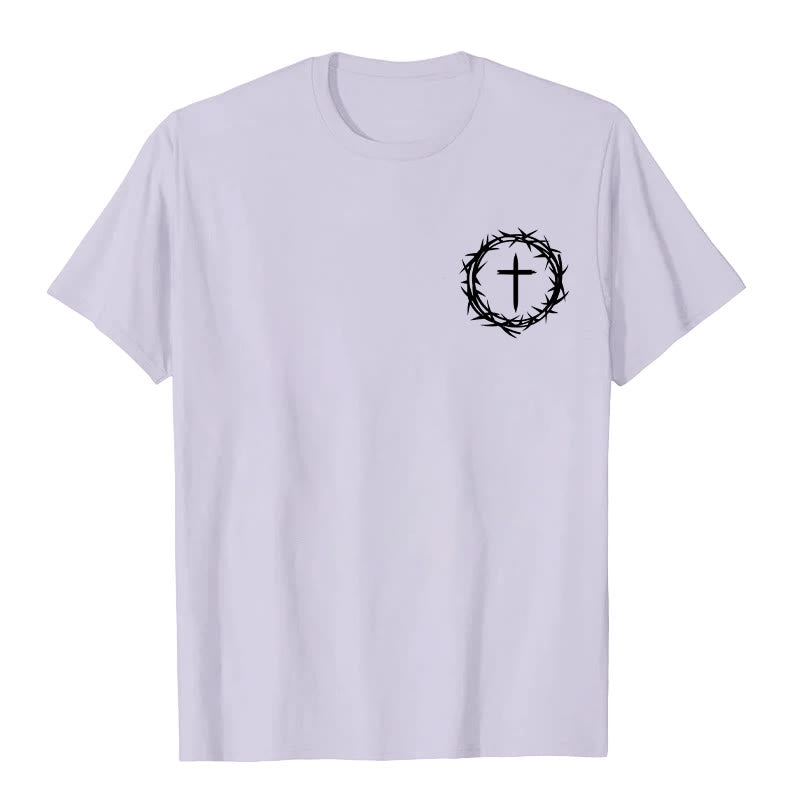 Christianartworkshop A Lot Can Happen In 3 Days Thorn Crown Cross Unisex T-shirt - image 14